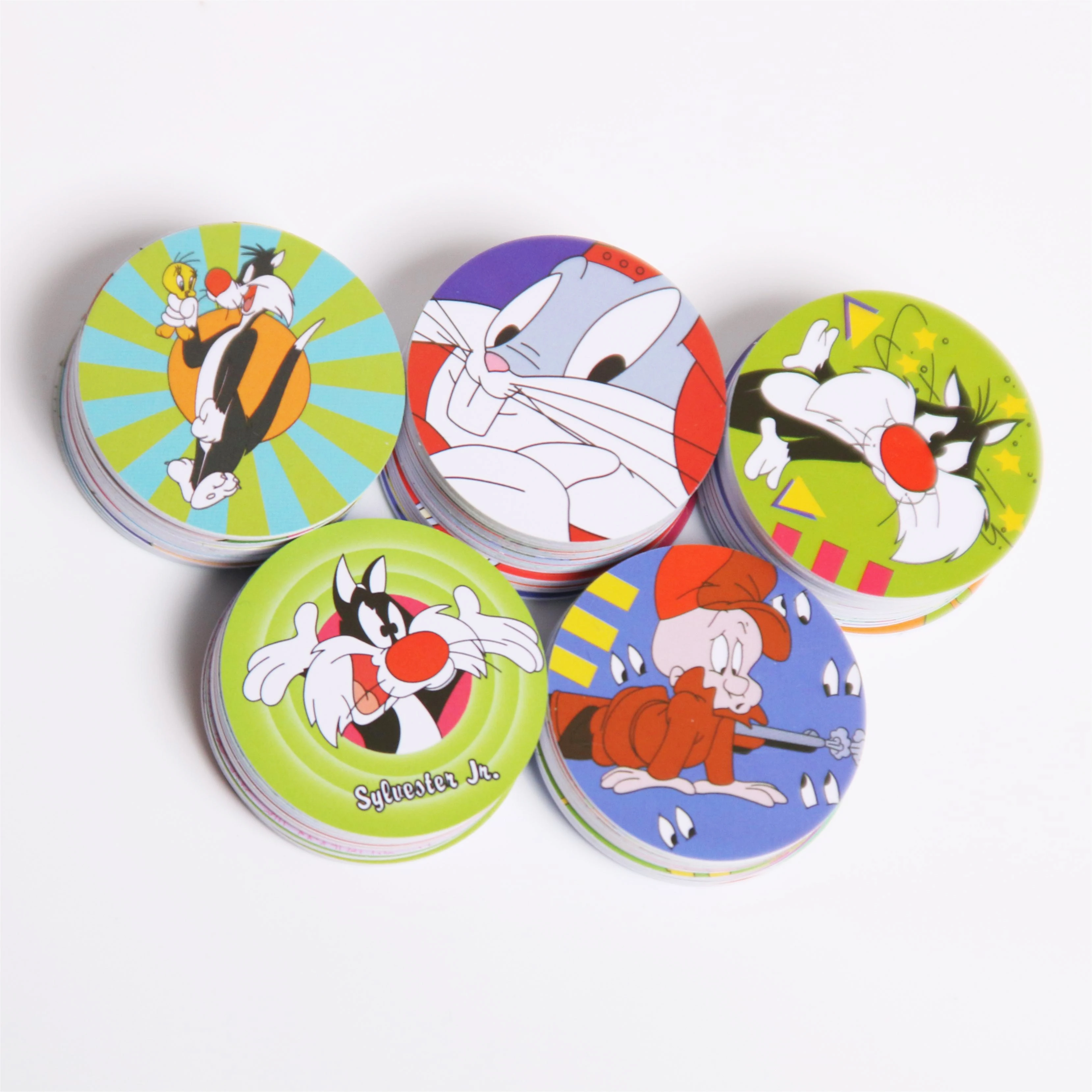 100 Pezzi New Skyclan Looney Tunes Collezione Completa Bugs Bunny Super Mega Master Cards