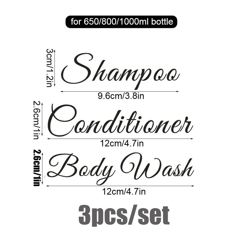 1000ml Square Refillable Pump Bottle for Shampoo, Conditioner, and Body Wash