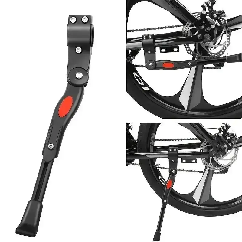 Adjustable Bicycle Kickstand for Mountain Bike Side Support Parking