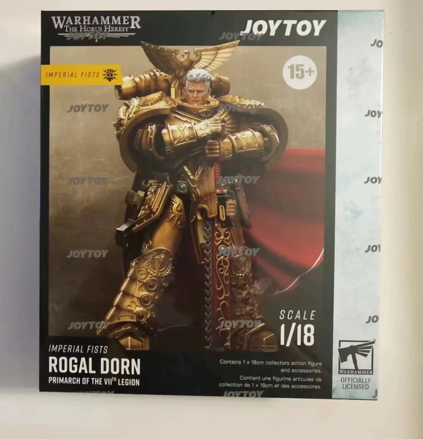 In Stock]JOYTOY 1/18 Action Figure Warhammer 40k Fist of Horus Heretic Empire Rogal Dorn Seventh Legion Toys - 26