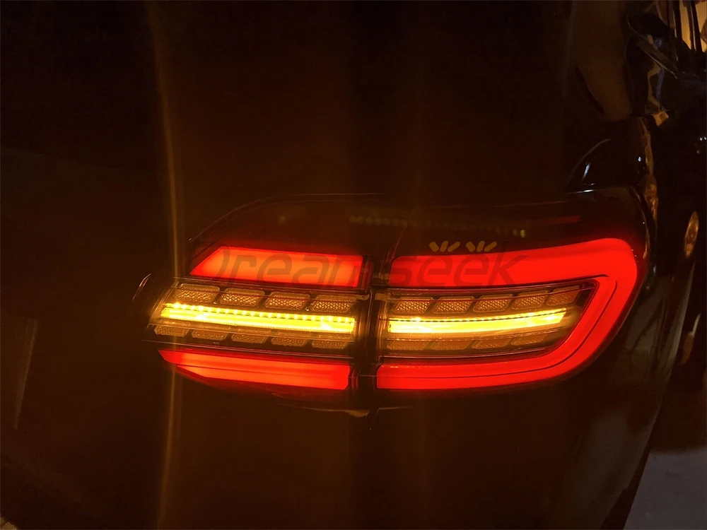 LED Rear Tail Light Assembly For Ford Everest U375/UA 2015-2023 With Brake Driving Sequential Turn Signal Lamp Smoke Lens