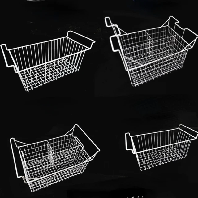 Chest freezer hanging storage baskets freezer baskets for refrigerator Food  basket storage hanging basket