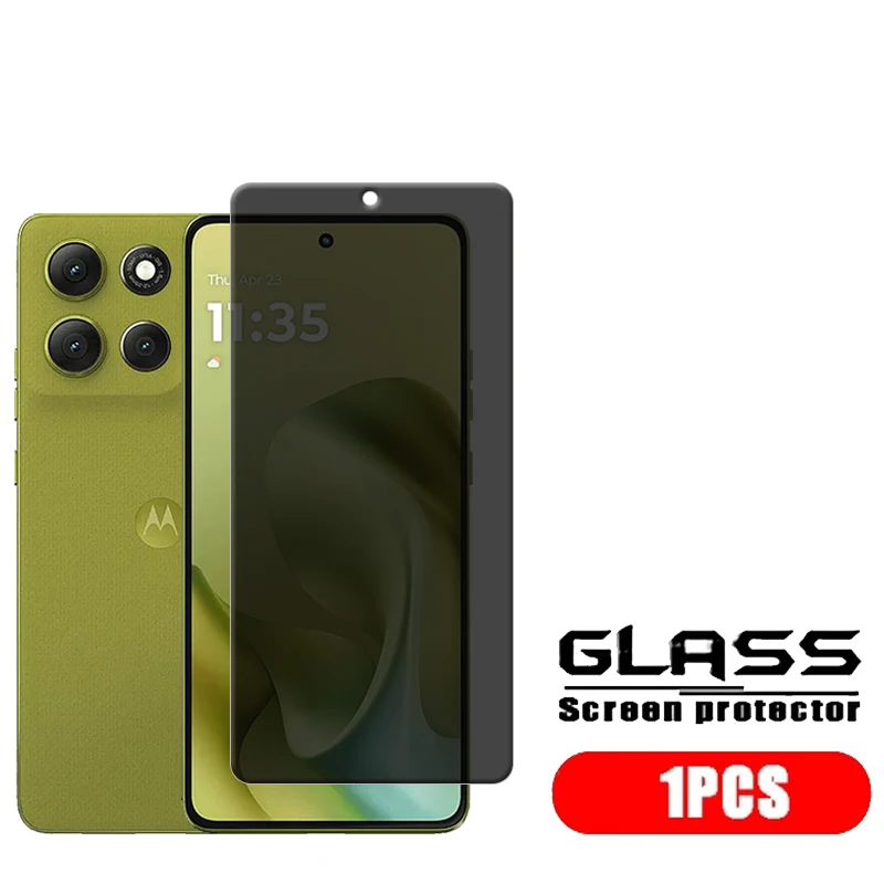 4/3/2/1 adet Motorola Moto G86 Güç Cam Moto G86 Güç Ekran Koruyucu Anti-Spy Gizlilik İpucu Temperli Cam Moto G86 Güç