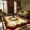 European Style Large Size Carpets for Living Room Decorative Household Rug for Bed Room Washable Non-slip Floor Mat Customizable 1