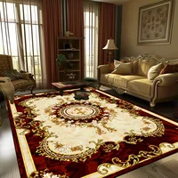 European Style Large Size Carpets for Living Room Decorative Household Rug for Bed Room Washable Non-slip Floor Mat Customizable 1