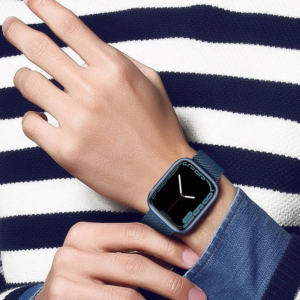 Elegant Milanese Loop Stainless Steel Watch Band - Classic Sport Bracelet Design