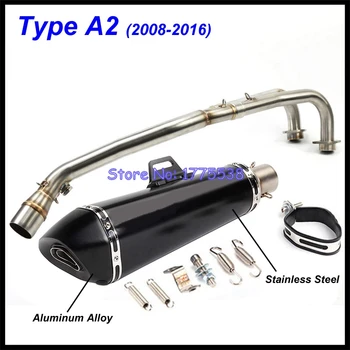 Motorcycle Exhaust  For Yamaha TMAX 560 2020 2021 T-max 530 2017-2021 TMAX 530 500 2008-2016