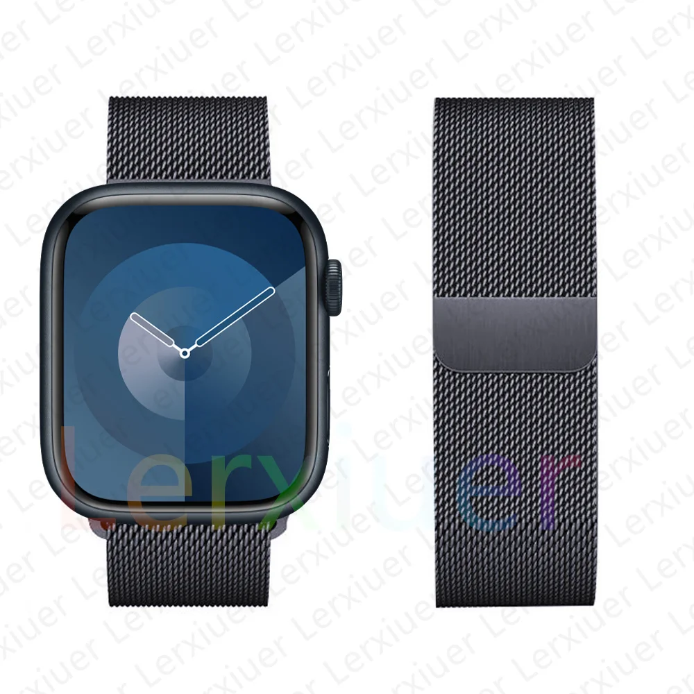 Elegant Metal Mesh Watch Band Bracelet - Premium Milanese Loop Design