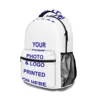 Custom Customized your name and photo High Waterproof College Backpack Laptop Travel Book Bag 17inch Suit(Lunch Bag,Pencil Case) 3