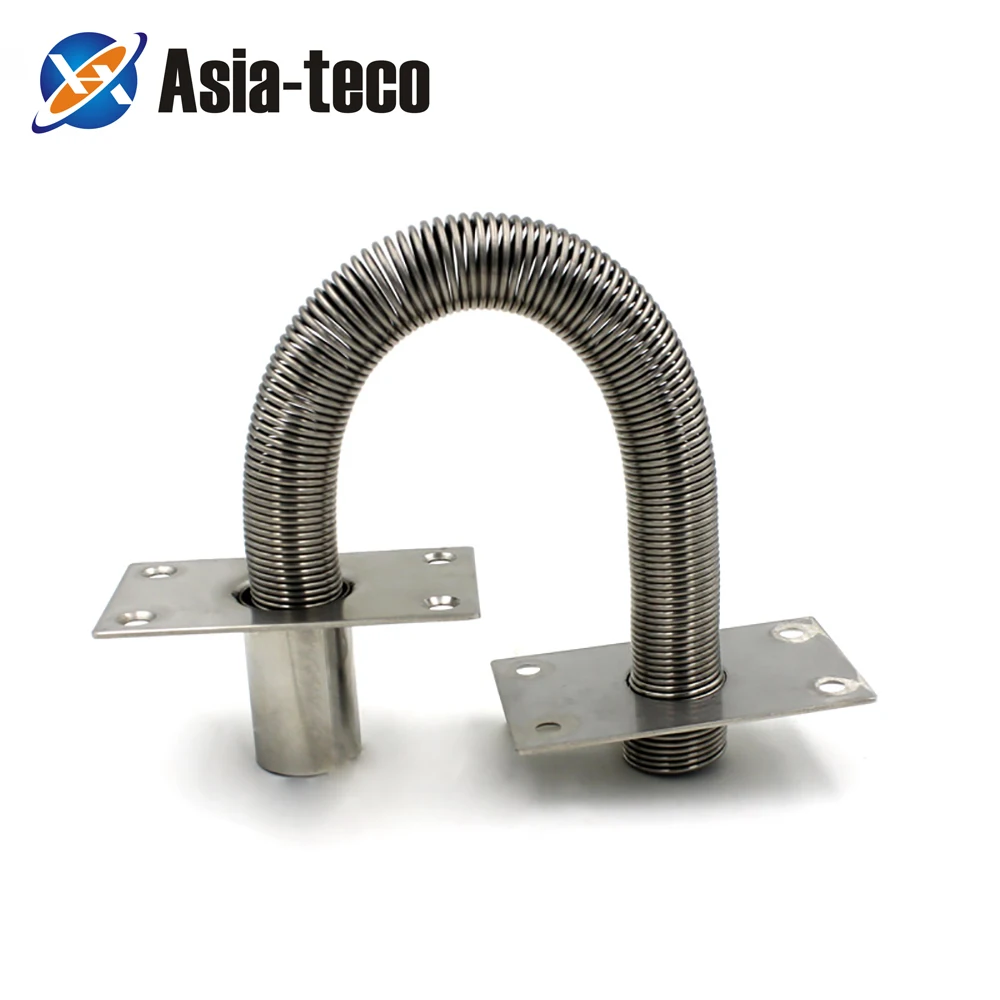 18MM Metal Stainless Steel Wire Pipe Spring Cable Sleeve Anti-pinch Cable Protector Door Loop For Access control system 102