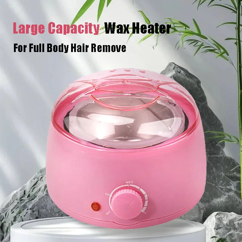 500ML Convenient Depilatory Wax Machine Wax Therapy Machine Beeswax Bepilatory Heater Melting Small Pot Hot