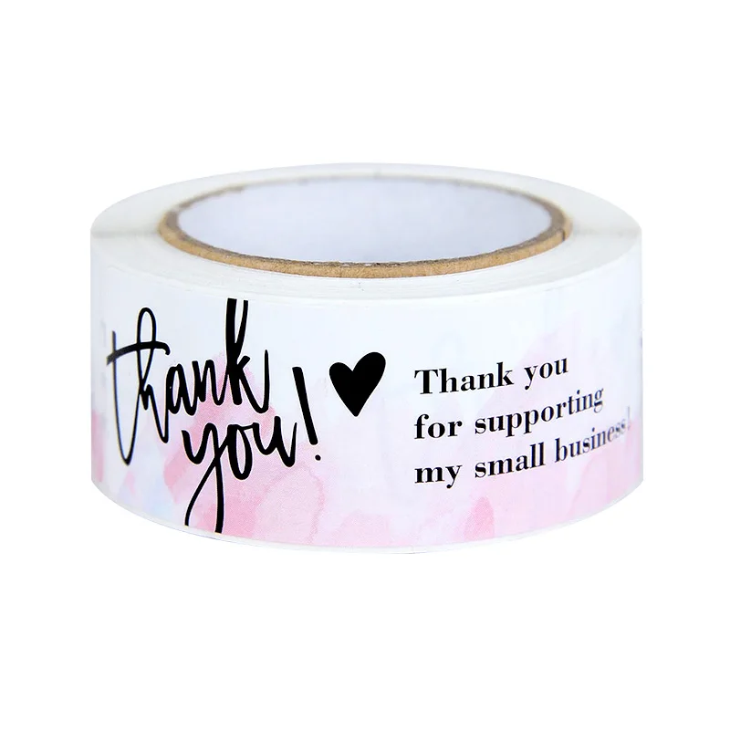 120Pcs Thank You for Your Order Stickers Labels for Envelope Sealing for Small Business Decor Sticker Stationery Package Decor 