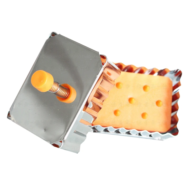 

Stainless Steel Cookie Press Mold Set Metal Bread Biscuit Cake Chocolates Mould Toast Breakfast Making For Kitchen Baking Tools