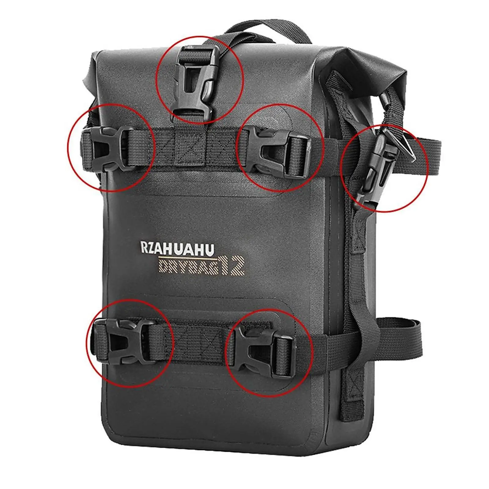 Motorcycle Luggage Bag 4L Motor Accessories Sissy Bar Bag Motorbike Side Bag Motorcycle Luggage Bag 4L Motor Accessories Sissy Bar Bag Motorbike Side Bag