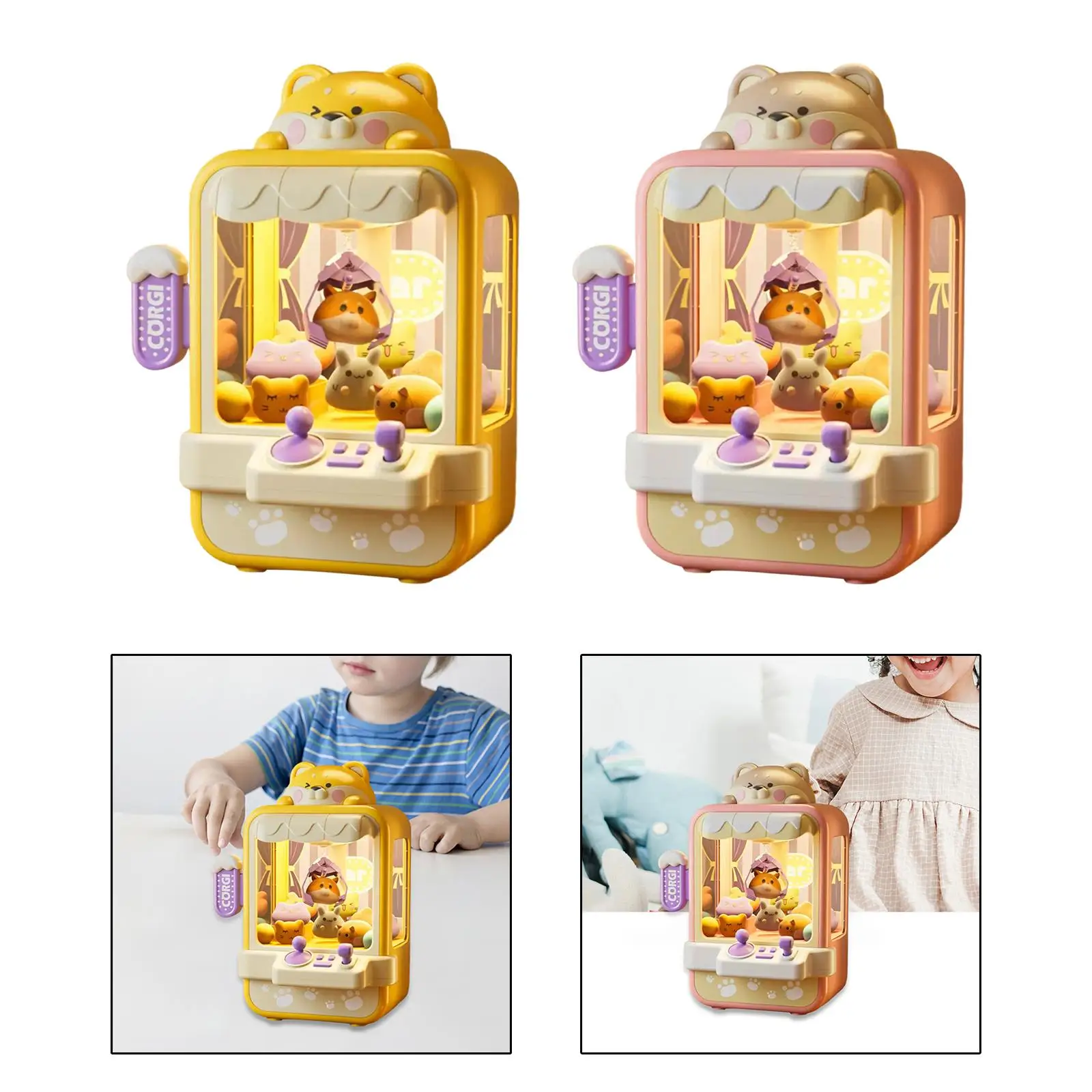Tabletop Claw Machine Mini Vending Machine for Boys Girls Entertainment 3