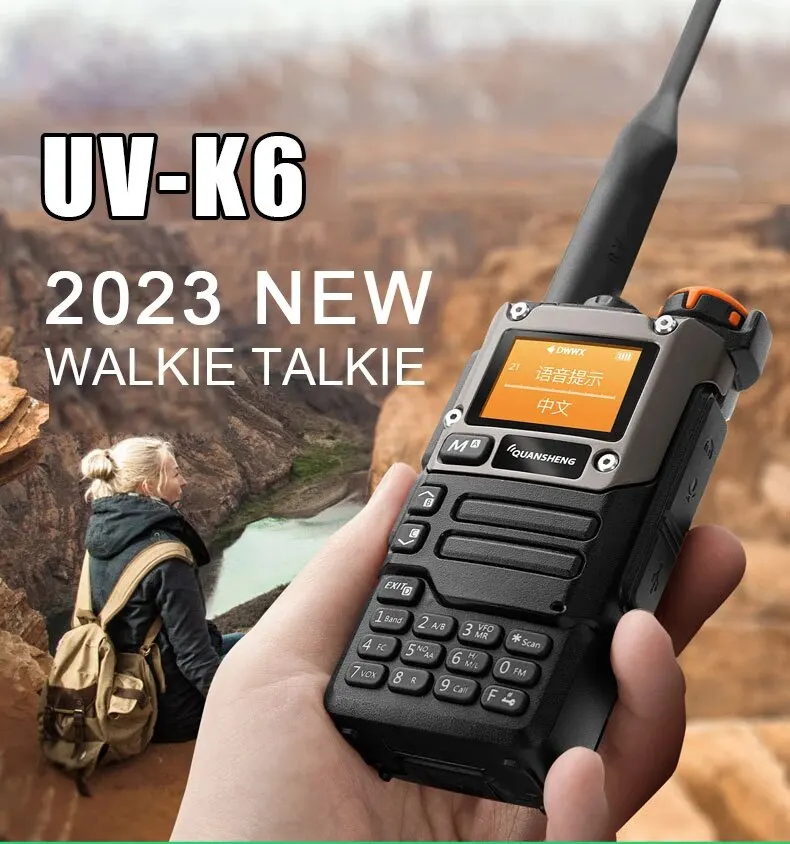 Quansheng UV-K6 Dual-Band Two-Way Radio 2