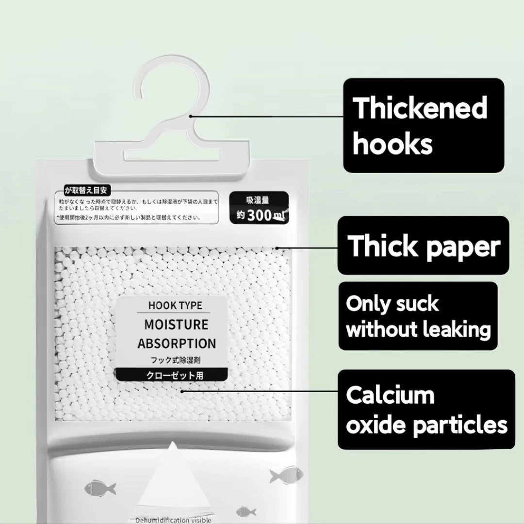 Desiccant,Dehumidification bag，Convenient and simple，Activated carbon,Hanging type，Moisture proof