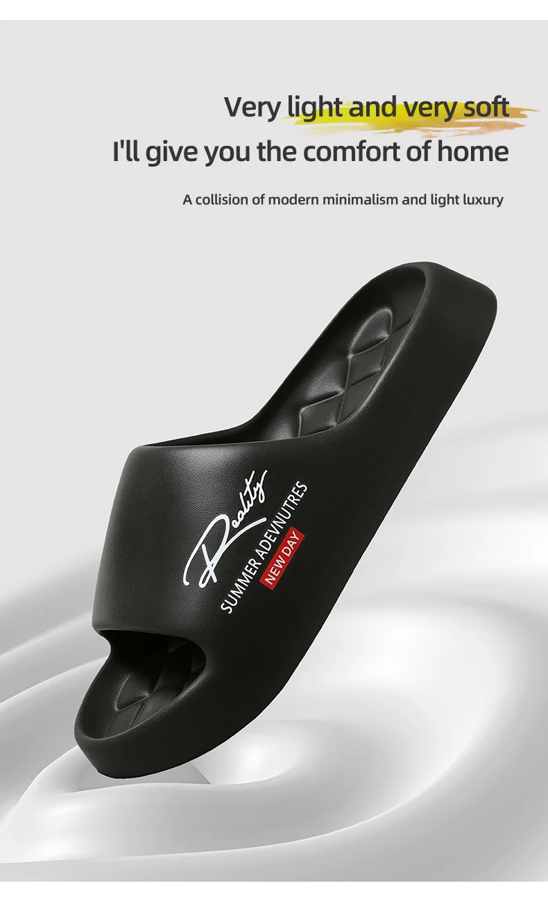 إيفا الصيف المضادة للانزلاق مقاومة للرائحة داخلي في الهواء الطلق الحمام النعال العصرية المنزل الراحة الأحذية