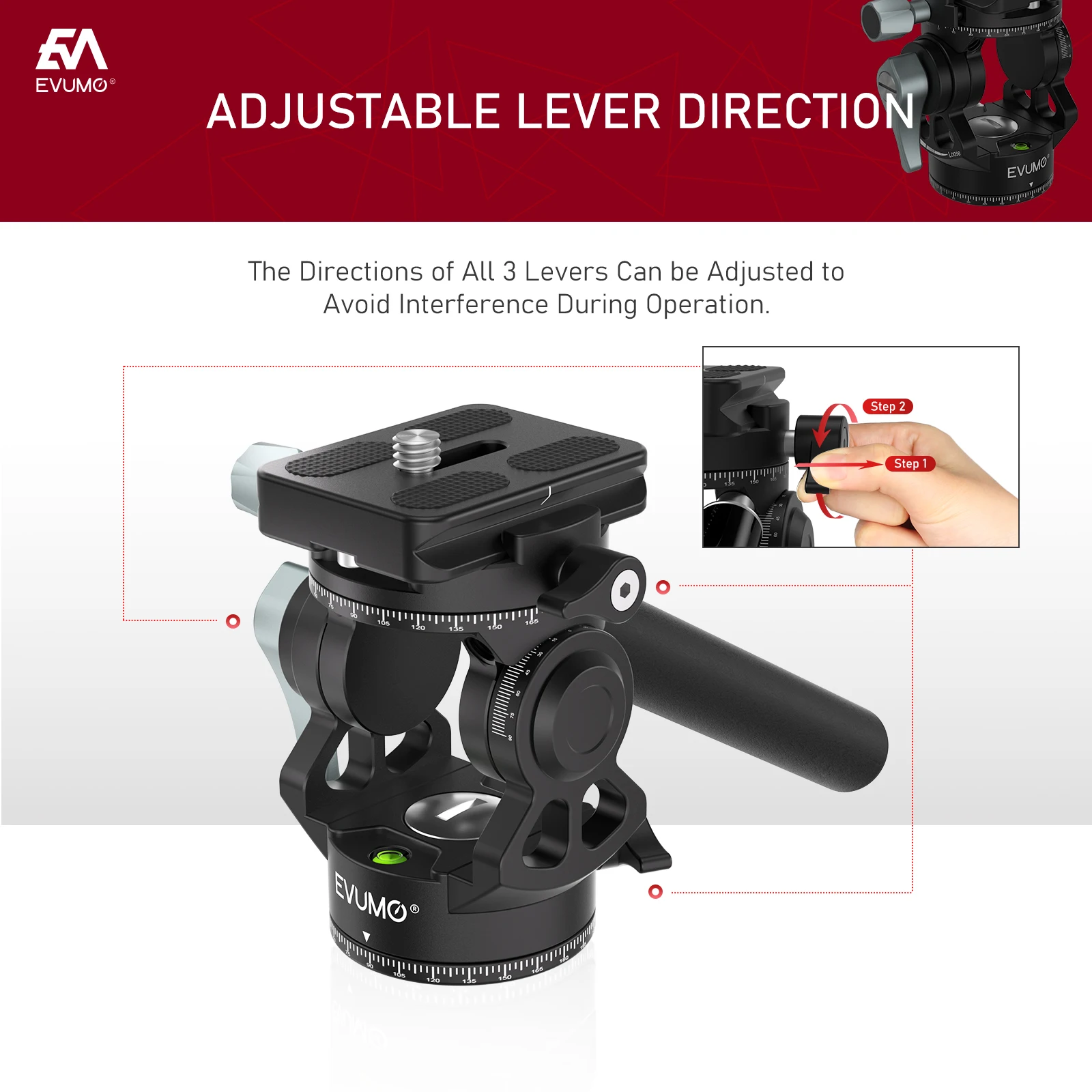 Lightweight Mini Video Tripod Head Tilt Pan Mount Arca Swiss Quick Release Plate Panoramic Fluid Video Head Dslr Camera Tripod tripod ball head camera fluid head camera panoramic head