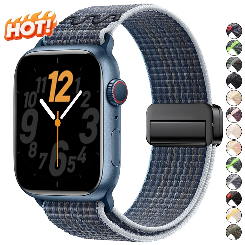 Premium Nylon Loop Strap with Magnetic Closure