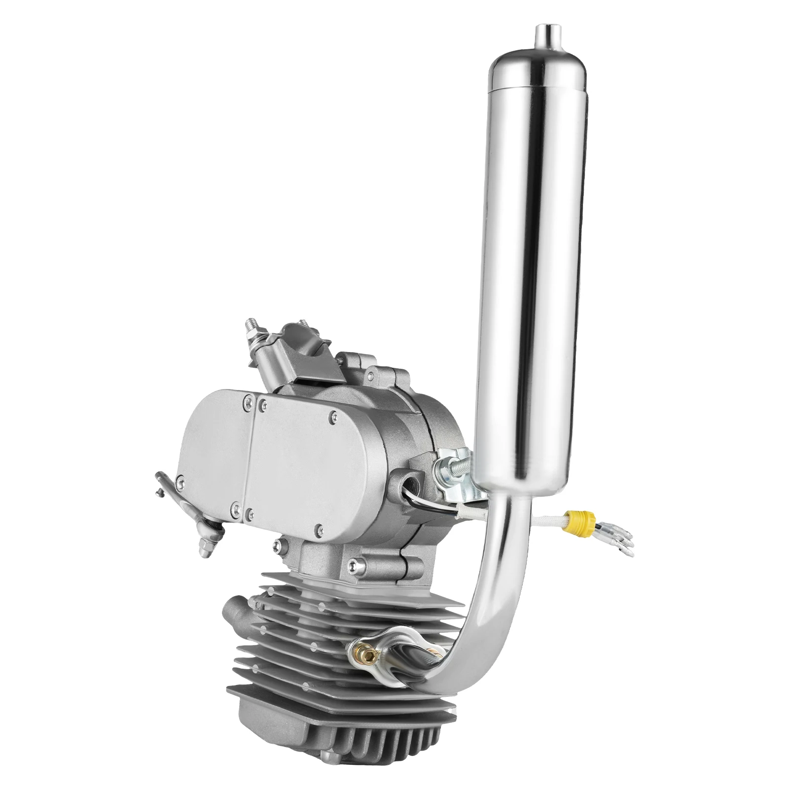 80CC Fahrrad-Kraftstoffmotor-Kit 2-Takt-Motor mit CDI-Zündung, 40km/h Höchstgeschwindigkeit für 26-28 Zoll Fahrräder mit 2L Kraftstofftank – Detail 13