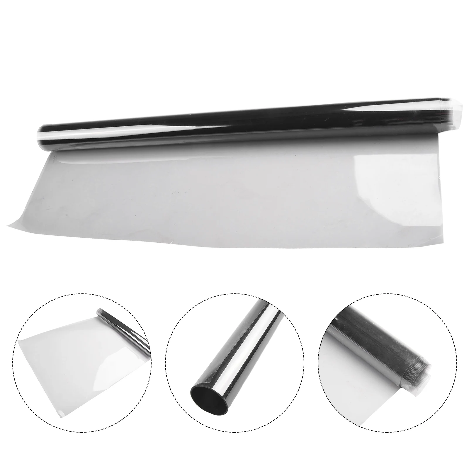 

Car Casement Film 1pc Build Film Light Blue Nano Ceramic Tint PET Protection Sheet Tint VLT20%-75% 152cmx50cm New