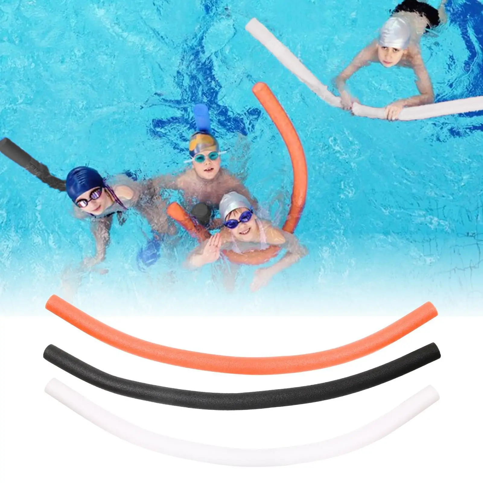 1pcs Swimming Pool Noodle Stick Kids Buoyancy Stick Swimming Aid Foam Stick Float Aid Foam Kids Adult Pool Accessories