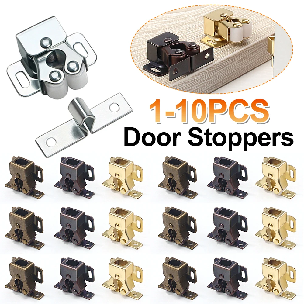1-10pc Magnet Cabinet Catches Door Stop Closer Stoppers Door Spring Buckle Magnetic Suction Latch Switch Furniture Fittings magnetic cabinet catches door catches magnetic cabinet latches cabinet door latch cabinet door stop door stops door closer
