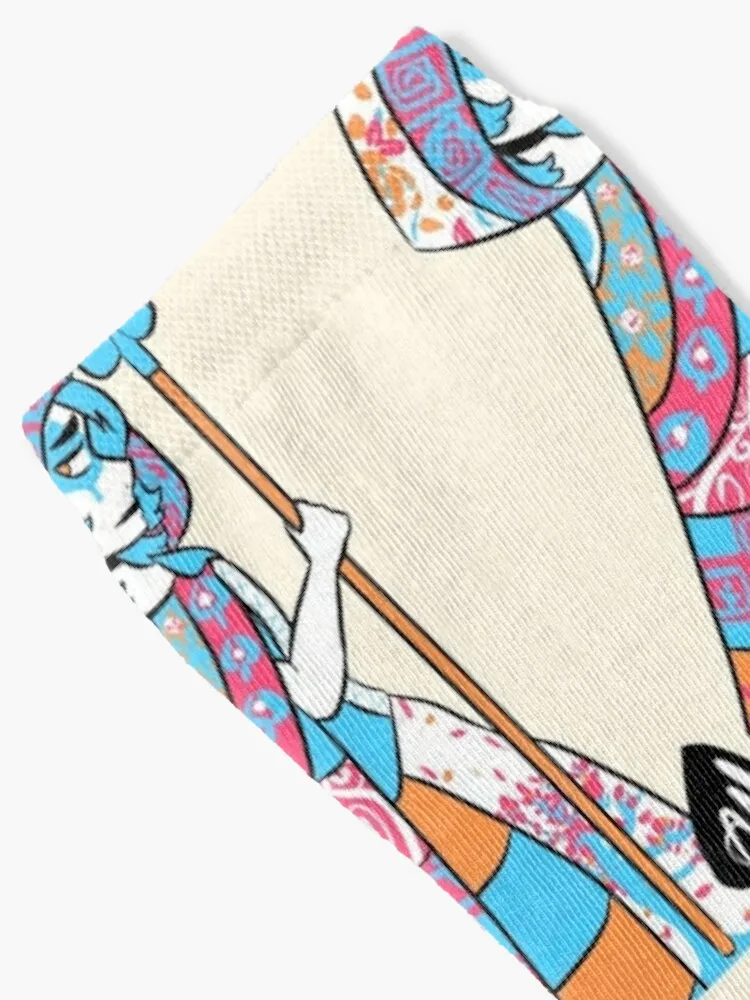 Queen of spades (Fruit punch edition) Socks Ankle socks woman retro socks man