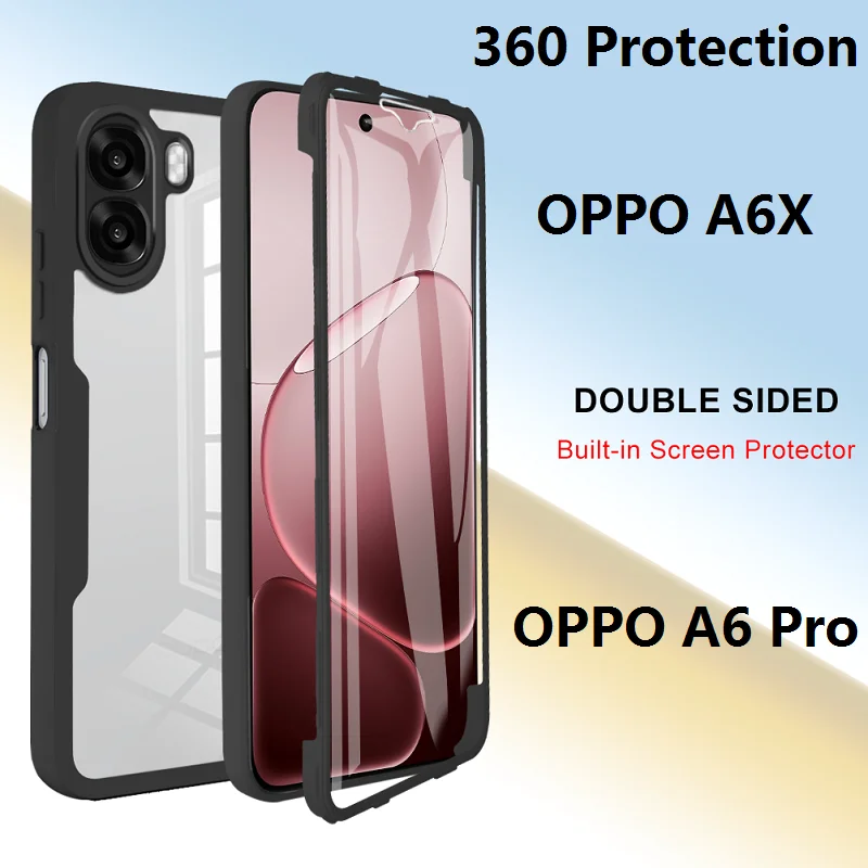 Full Body 360° Protection Clear Screen Protector Case