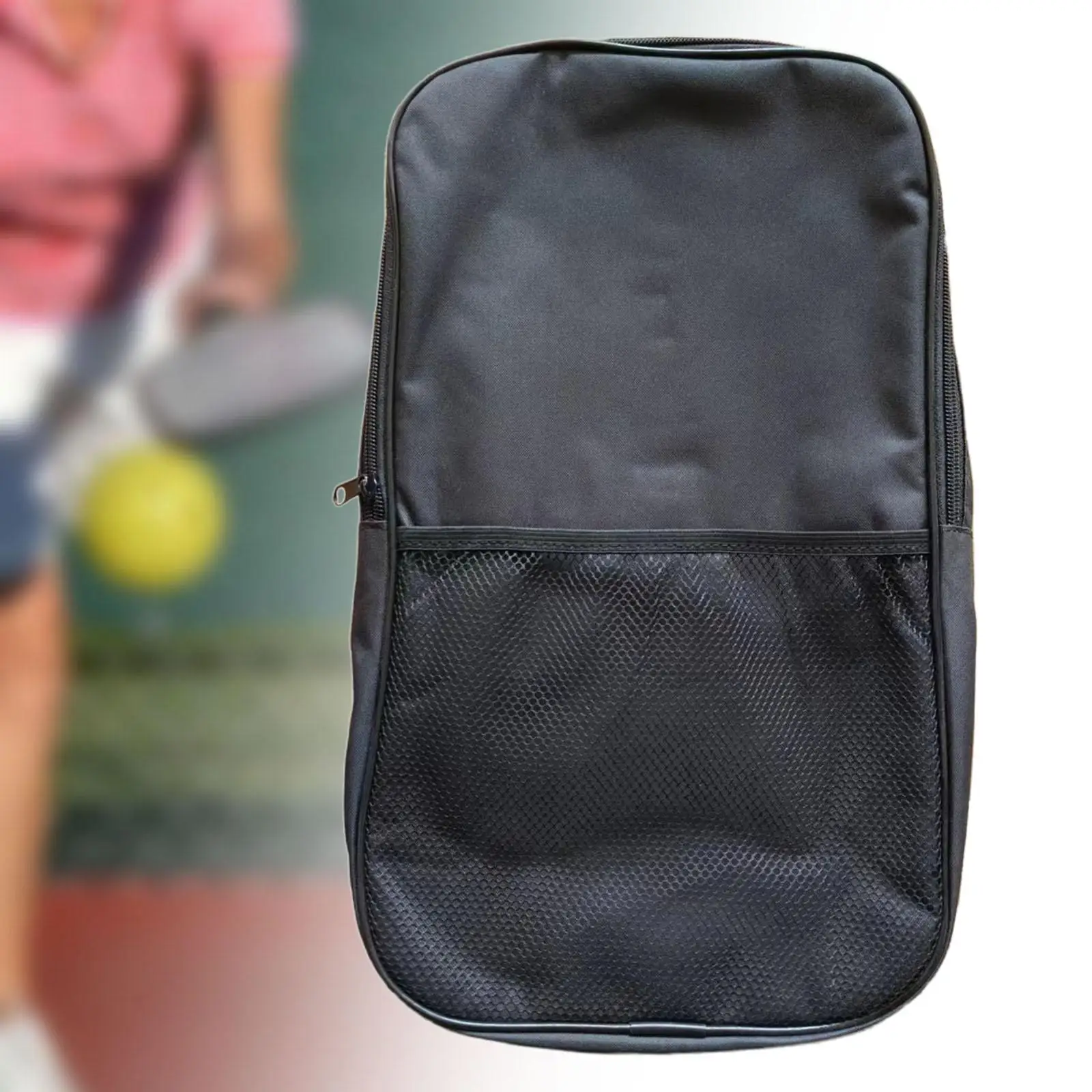 Pickleball Racket Cover Zipper Closure Storage Carrier Practical Racket Sleeve Paddle Sleeve for Indoor Training Competition