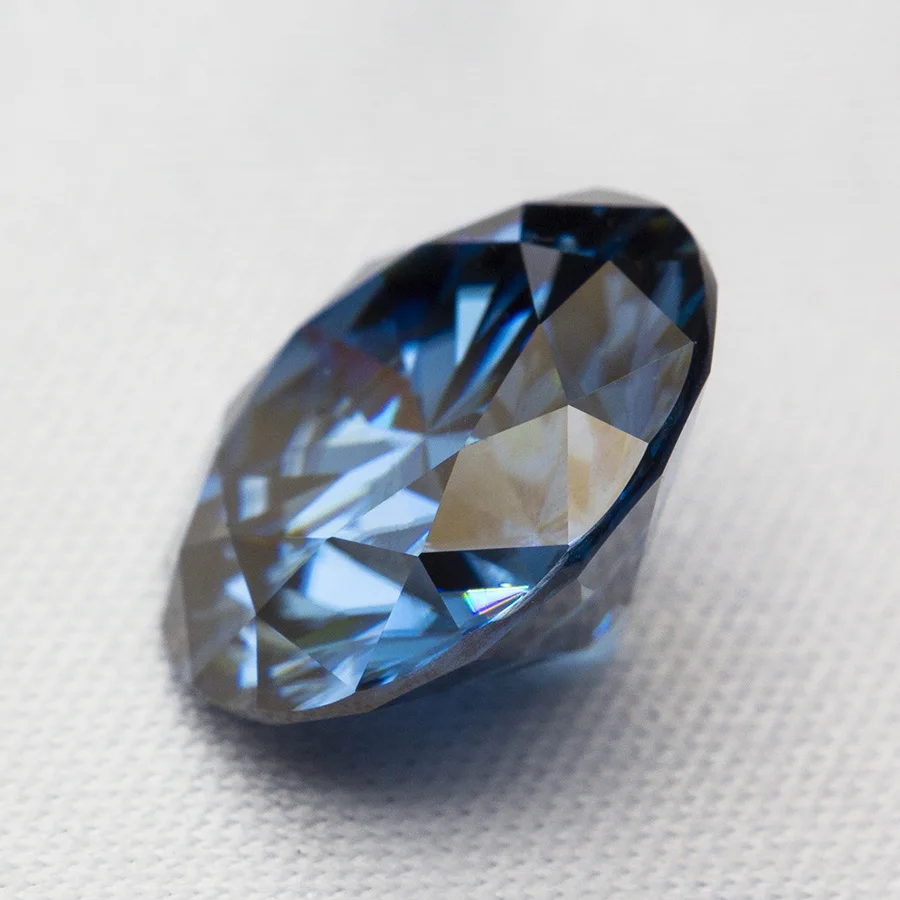 Moissanite Stone 0.5-5.0ct VVS1 Positive Pass Diamond Tester GRA Certificate