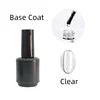 Base coat No Wipe Top coat Matte Top coat 8 ml  2 pieces per set UV nail gel polish 4