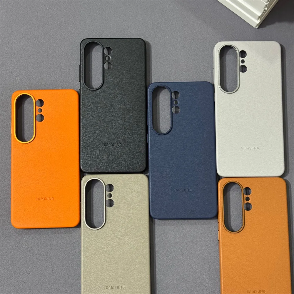 Premium Genuine Leather Shockproof Phone Case