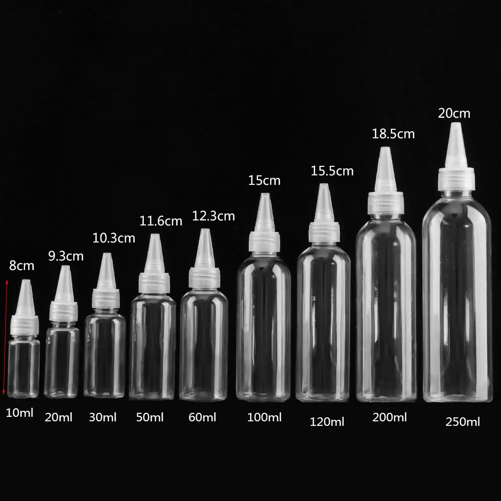 Refillable PE Squeeze Bottles for Liquids and Eye Drops