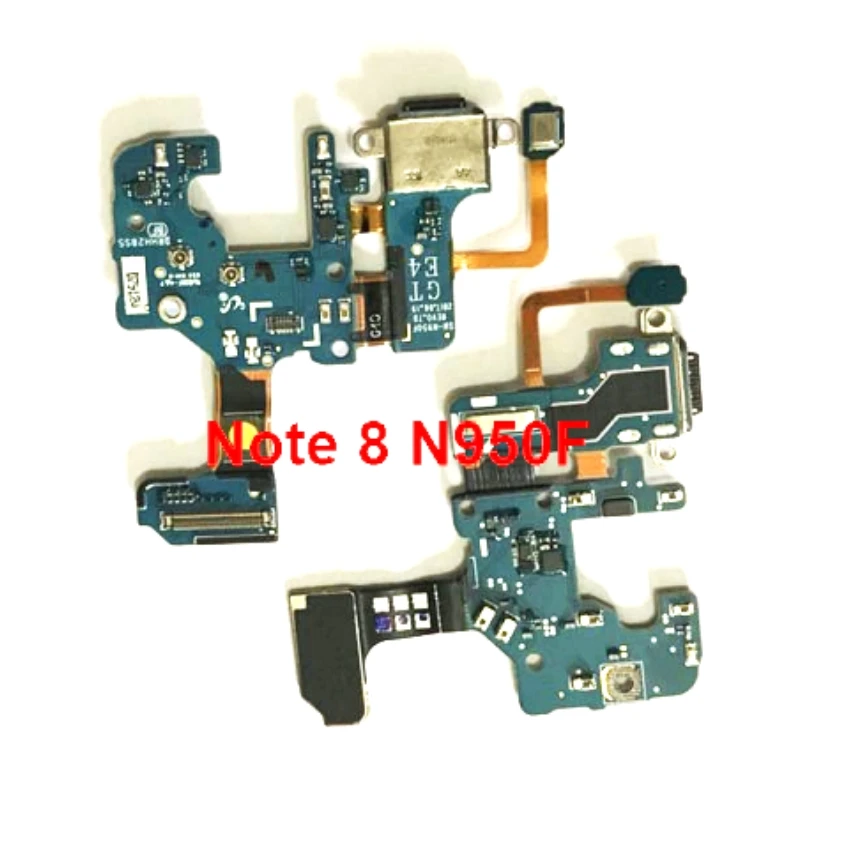 

50 шт. для Samsung Galaxy Note 8 N950U N950F коннектор док-станции для зарядки USB зарядное устройство гибкий кабель