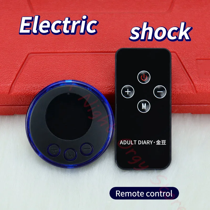 New Wireless Remote Control Electric Shock Host Controller Dual Output Electro Stimulate Massage Power Therapy Box Bdsm Sex Toys