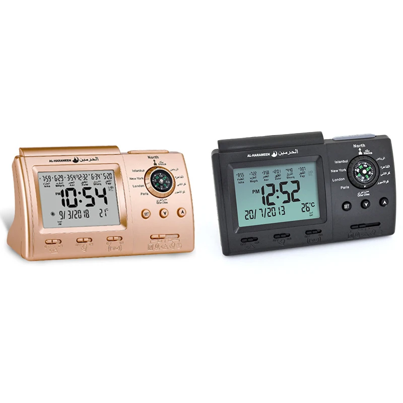 Automatic Digital Clock Islamic Azan Muslim Prayer Alarm Azan Clock For Desktop Table Home Decorations