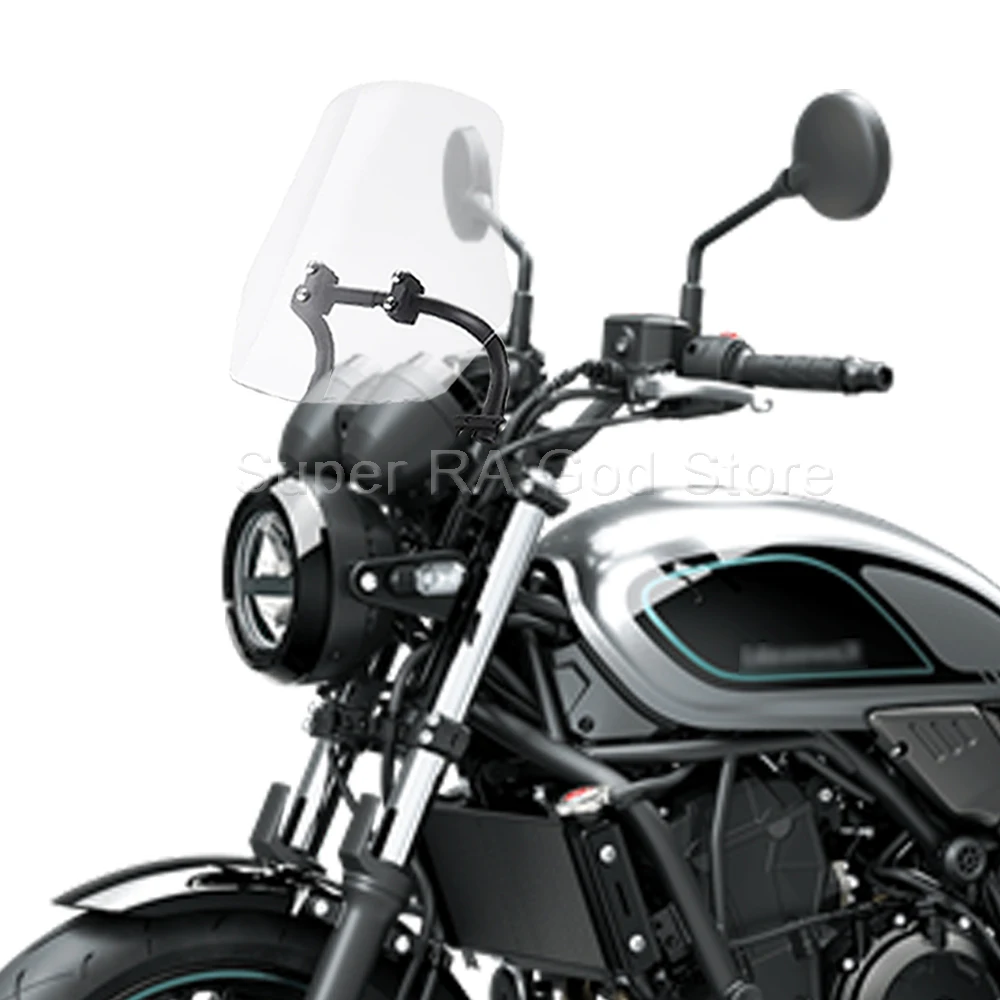 Per Il 2023 Z650Rs Moto Avventura Parabrezza Parabrezza Supporto Di Navigazione Portatile