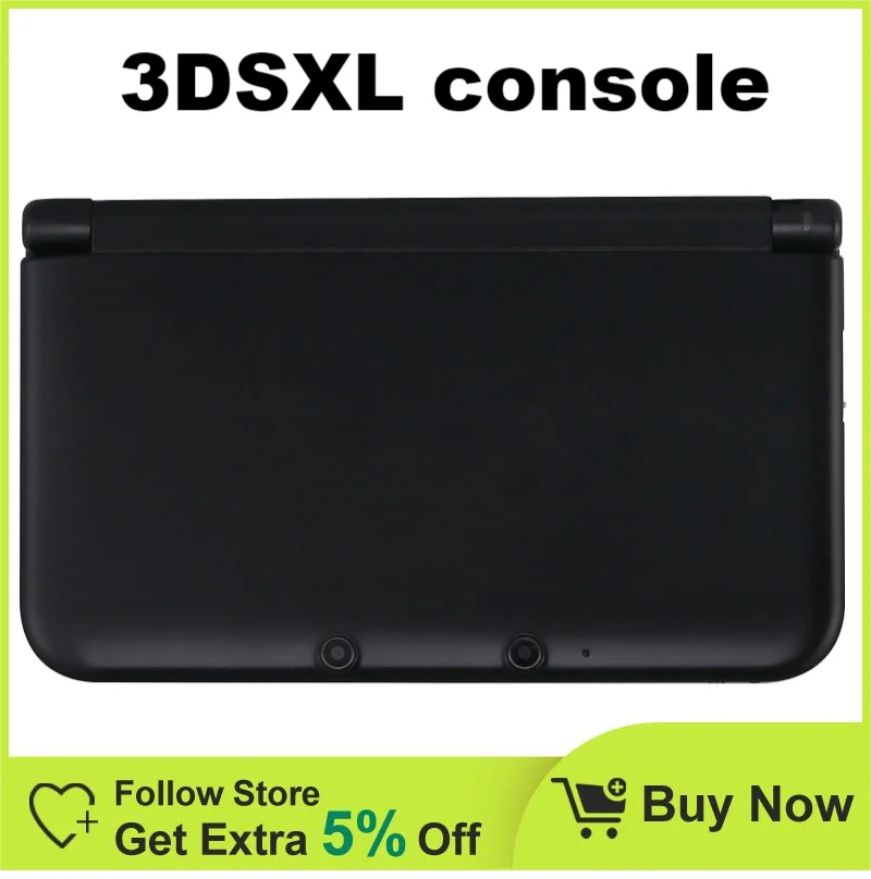 Originale/Ricondizionato 3Dsxl 3Dsll Console Di Gioco Portatile Giochi Gratuiti Zalda Super Smash Bros Pokemon Sun 3Dsxl Carry 32/64 / 128Gb