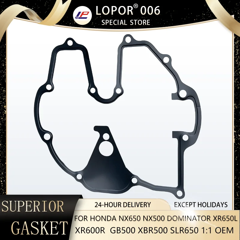 Cylinder Head Cover Gasket for Honda NX650/NX500 Dominator/XR650L