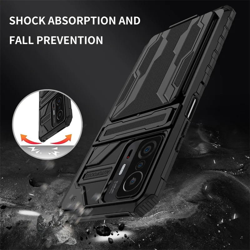   11 T  ̽ ̺긮  ī  Shockproof ȭ ̽ Xiomi  11 T T11 Mi11T 11TPro ĵ Ȧ ޸ Ŀ