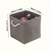 Portable fabric clothing storage box toy storage dust-proof clothing organization storage box finishing box 2