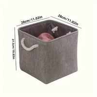 Portable fabric clothing storage box toy storage dust-proof clothing organization storage box finishing box 2