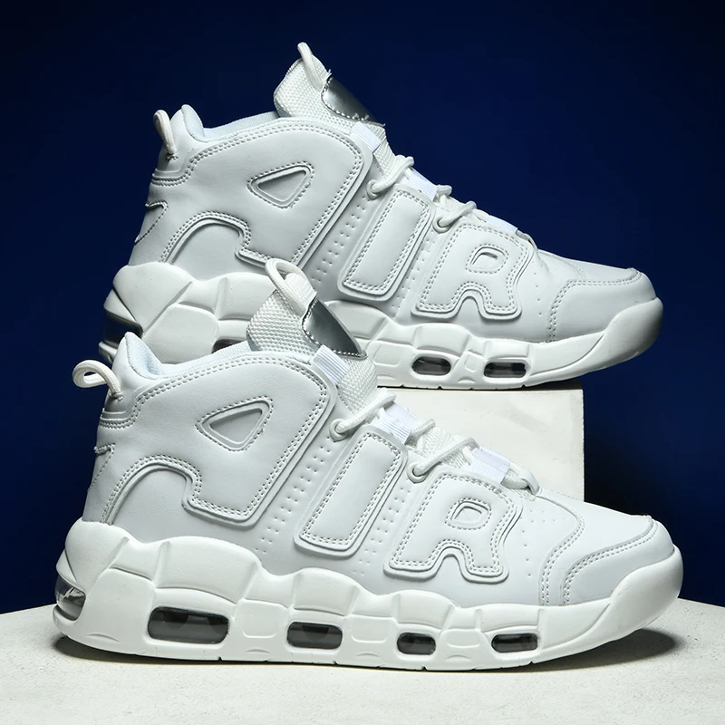 

Men's Basketball Shoes Unisex Boys Cushioning Anti-Friction Sport Shoes for Men Light Basket Sneakers Women High Top Gym Boots