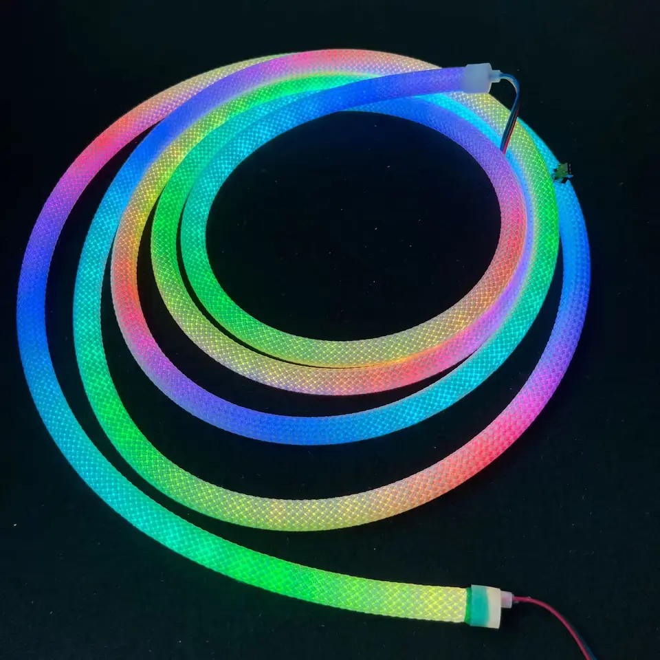 SEZO Striscia LED WS2815 5m 60LEDs/m Indirizzabile RGB 12V PCB Nero - Versione Aggiornata WS2812B