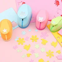 Flower Furador 5*3*4.5cm Diy Paper Cut Eva Foam Maker Puncher Scrapbooking Labor Saving for Kid Hole Punch Embossing 5