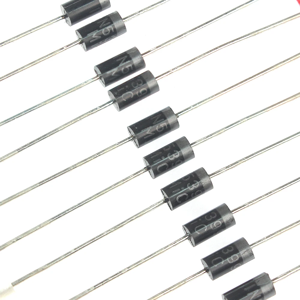 200 Stück Dioden-Set – 10 Werte (1N4001–1N4007 Produktbild-Vorschau 3