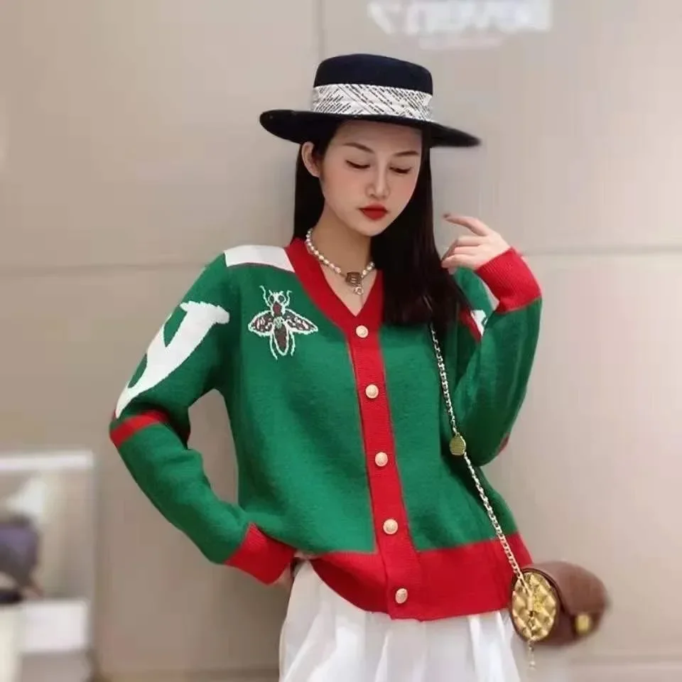 

Корейский Роскошный свитер для гольфа, Женская весенняя одежда для гольфа 2024, рубашка, одежда для гольфа, высококачественный женский кардиган для тенниса с V-образным вырезом, вязаное пальто