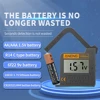 ANENG 168Max Digital Lithium Battery Tester Capacity Universal Test Checkered Load Analyzer Display Check AAA AA Button Cell 3